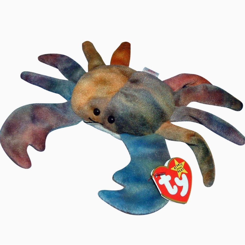 Claude the Crab Beanie Baby
